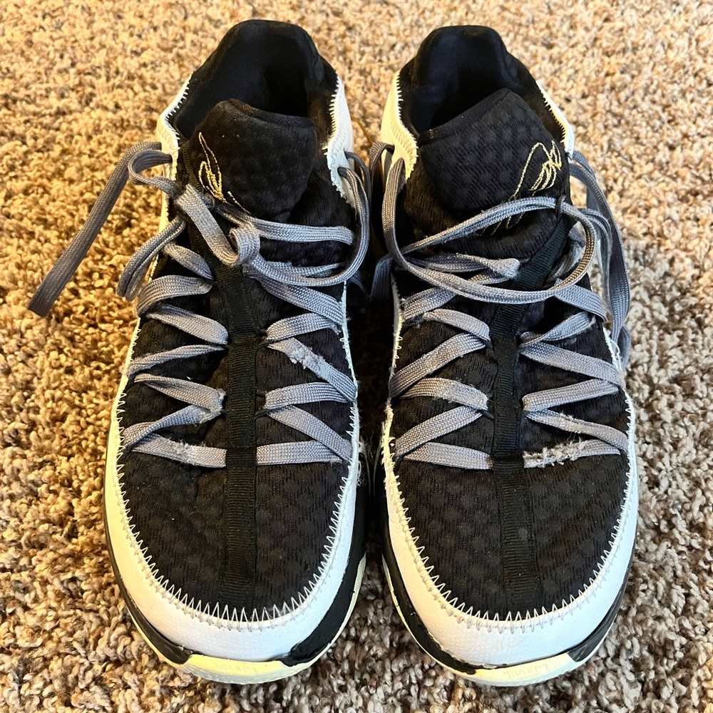 Nike Lebron 17 Low Whitee Metallic Gold—size 11.5